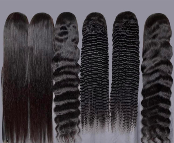 Natural Color Transparent Wigs