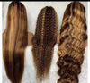Highlighted Transparent Wigs